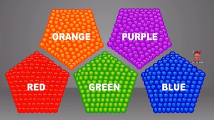 Learn Colors for Kids - Teach Colours for Kids Baby Toddler with Baby Videos 3D Color Balls