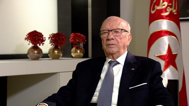 Tunesiens Präsident Essebsi: Wir sind beim Anti-Terror-Kampf ganz vorn dabei