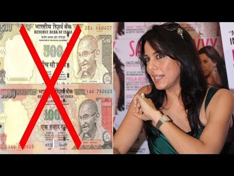 Pooja Bedi's Reaction On Narendra Modi's Ban Of 500 & 1000 Rupee Notes