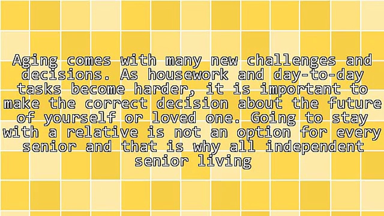 Independent Senior Living Options and How to Tell What Is Right for You