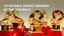 10 notable artists snubbed by the Grammys