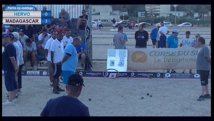 Recul de Patrick HERVO lors de l'International à pétanque d'Ajaccio - Juillet 2016