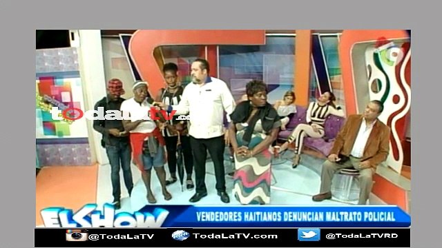 Personas de desendencia Haitina denuncian abusos policiales en Santo Domingo-El Show Del Mediodía-Video