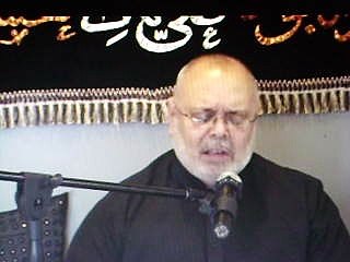 SYED ASLAM MEHDI RECITING SALAM AT RESIDENCE OF SYED HASHIM RAZA ZAIDI