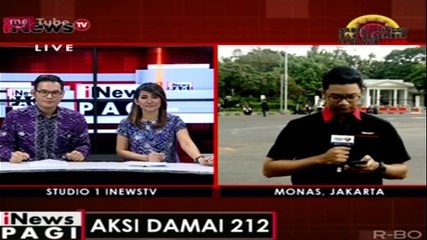 Kondisi Terkini di Kawasan Monas Jakarta