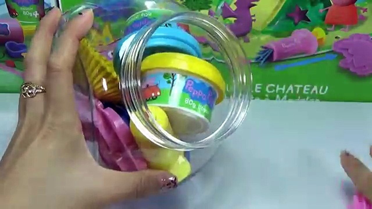 MASSINHAS PLAY DOH PEPPA PIG Portugues!!! Peppa Pig Jogar Doh Conjunto Cupcake by TBTC