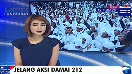 Peserta Aksi Damai Berdatangan ke Ibu Kota