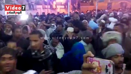 الآلاف يُحيون ذكرى المولد النبوى على إنشاد "ياسين التهامى" بمدح آل البيت