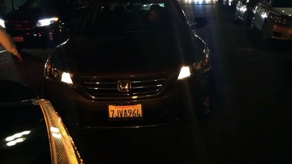 Drunk driver hits parked car twice