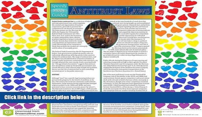 READ book Antitrust Laws (Speedy Study Guide) BOOOK ONLINE
