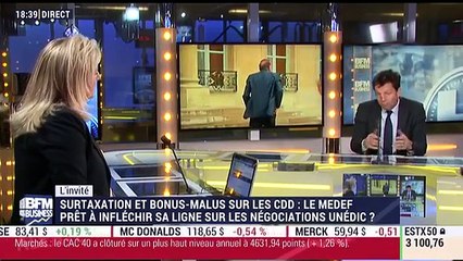 Geoffroy Roux de Bézieux commente la réunion de "diagnostic" sur l'assurance-chômage entre les syndicats et le patronat - 06/12