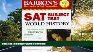 READ Barron s SAT Subject Test World History  Full Book