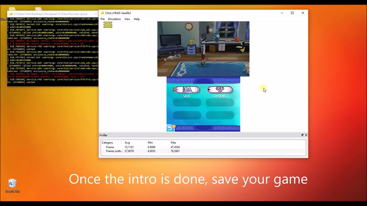 How to Play Pokemon Sun  Moon on PC (Crash Fixes   High Fps) (Citra 3DS Emulator)