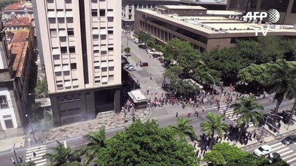 Rio: affrontements lors d’une manifestation anti-austérité