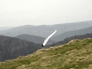 Vol de pente dans les Vosges