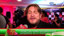 Arden las redes sociales entre compañeros de un mismo programa