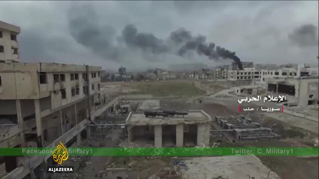 Aleppo onslaught: Rebels lose control of key areas