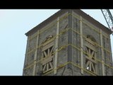 Muccia (MC) - Terremoto, in sicurezza il campanile della chiesa di San Biagio (06.12.16)