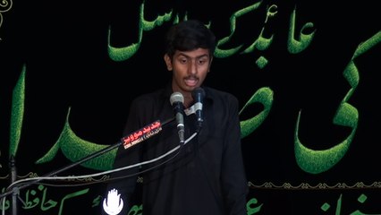 Zakir Muhmmad Ali Qil Ahmed Pur 17 Muharram 1438 ( 2016 ) Choti Behak Hafizabad