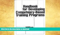 READ Handbook for Developing Competency-Based Training Programs Kindle eBooks