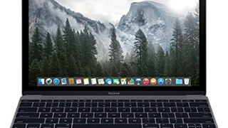 Apple MacBook Retina MJY32D/A 30,4 cm (12 Zoll) Notebook (Intel Core M, 1,1GHz, 8GB RAM, 256GB SSD, Intel HD 5300, Mac OS) space grau