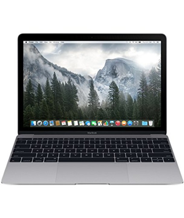 Apple MacBook Retina MJY32D/A 30,4 cm (12 Zoll) Notebook (Intel Core M, 1,1GHz, 8GB RAM, 256GB SSD, Intel HD 5300, Mac OS) space grau