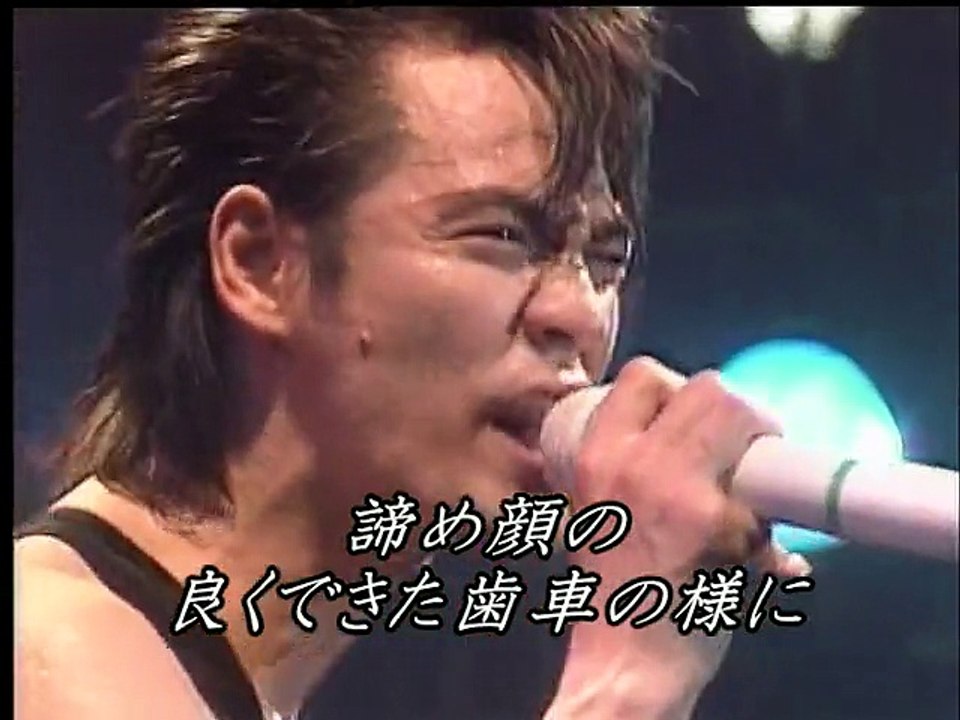 〈ライブ〉BOOWY「MARIONETTE」