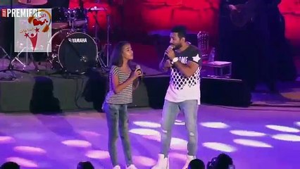 تامر حسني & الطفلة نور قمر نفس الحنين مهرجان قرطاج