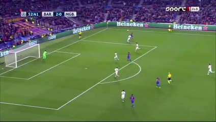 Arda Turan Goal HD - Barcelona 3-0 Borussia M'gladbach - 06.12.2016