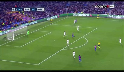 Arda Turan Goal HD - Barcelona 3-0 Borussia M'gladbach - 06.12.2016