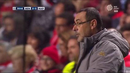 Jose Callejon Goal HD - Benfica 0-1 Napoli - 06.12.2016
