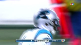 Cam Newton Goes DEEP to Ted Ginn for a 55-Yard TD! | Panthers vs. Seahawks | NFL
