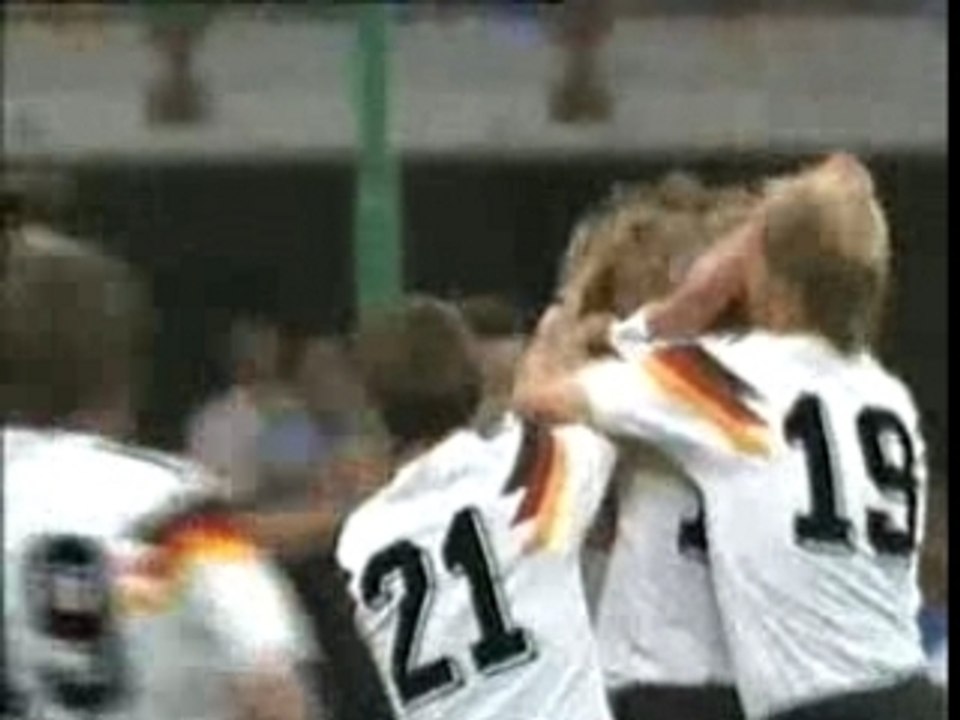 WM 1990 Deutschland -Holland Brehme 2-0