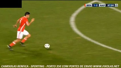 Raul Jimenez  Goal HD - Benfica	1-2	Napoli 06.12.2016