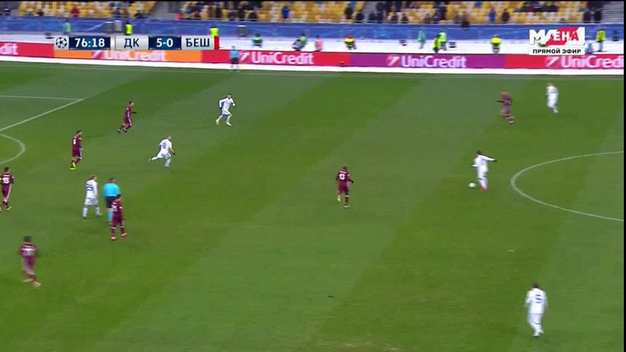 Junior Moraes | Dynamo Kiev 6 - 0 Besiktas