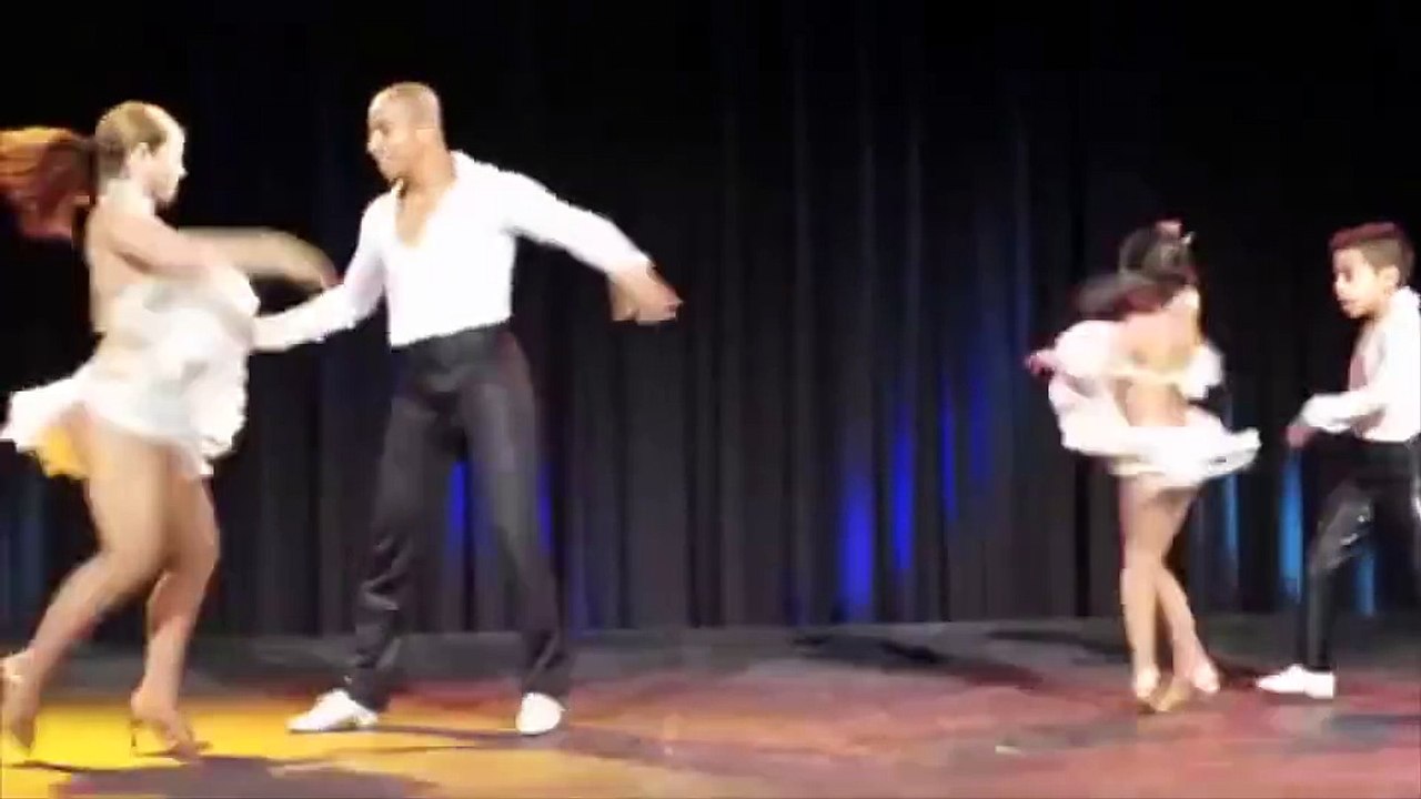 Salsa time with Kevin y Gaby