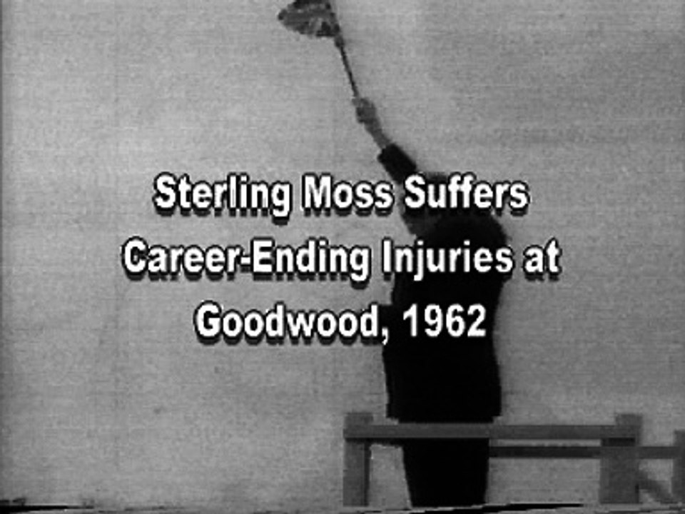 F1 - 1962 - Goodwood - Moss Career-Ending Accident