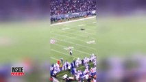 2 Half-Naked Men Who Ran Onto Field During Jets Game Tackled by Security