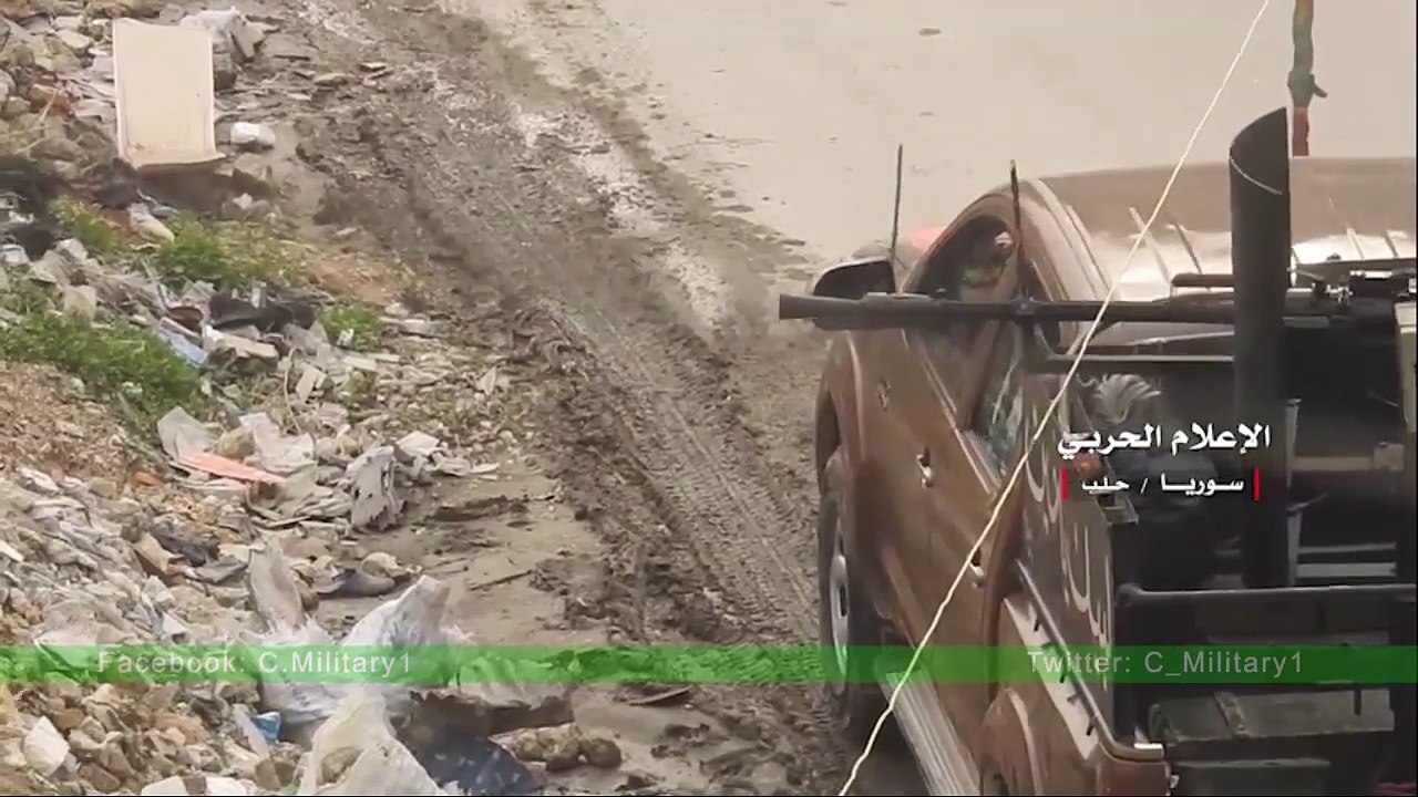 Район восточного Алеппо Кади Аскар, освобожденный от террористов сирийской армией и союзниками