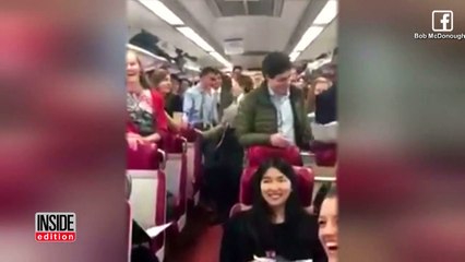 Train Conductor Reunites With Yale University Glee Club To Spread Holiday Cheer