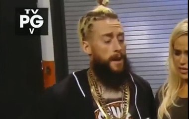Lana gives her hotel room Number to Enzo Amore WWE Raw 12/5/16
