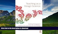READ Teaching as a Design Science: Building Pedagogical Patterns for Learning and Technology Full