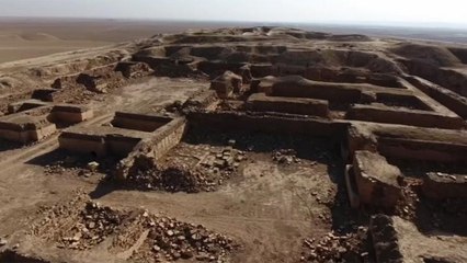 Εικόνες καταστροφής στην πόλη Νιμρούντ από το πέρασμα των τζιχαντιστών