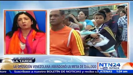 "Tenemos que luchar por ir los primeros seis meses de 2017 por una salida electoral": Thays Peñalver sobre el diálogo