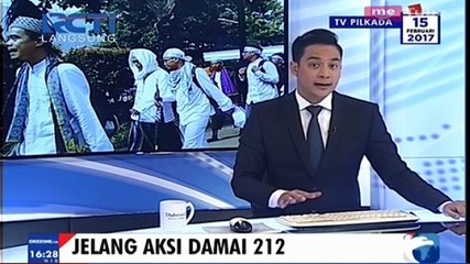 Peserta Aksi Damai 212 Mulai Berdatangan ke Ibu Kota