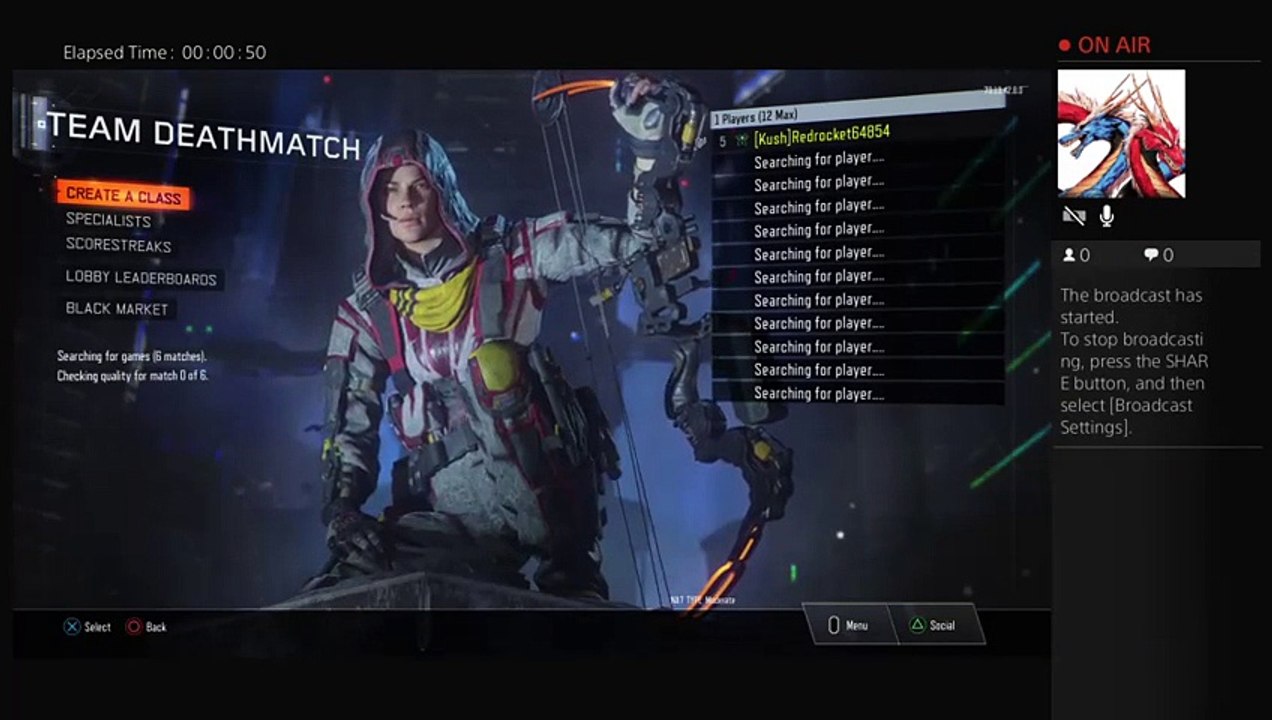 Live stream RAGE