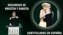 Discursos SUBTITULADOS de Dakota y Kristen en la gala 'ELLE Women in Hollywood'