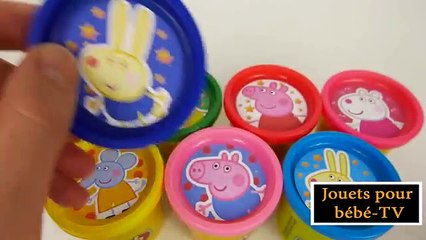 Jouets pour bébé Play Doh Peppa Pig Surprise oeufs jouets Thomas Minecraft Lalaloopsy patte
