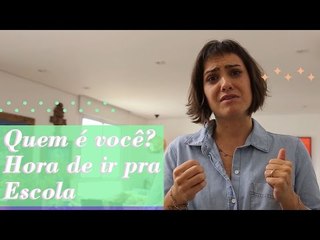 QUEM É VOCÊ NA HORA DE LEVAR O FILHO PRA ESCOLA