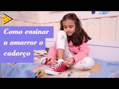 COMO ENSINAR SEU FILHO A AMARRAR O TÊNIS